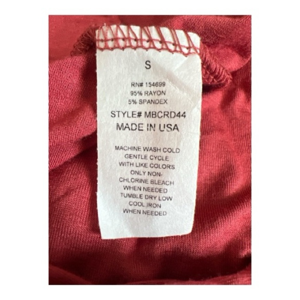 Mother Bee Maternity Coral Maxi Dress - Picture 8 of 9
